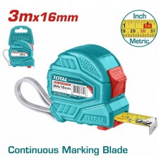 TOTAL ΜΕΤΡΟΤΑΙΝΙΑ 3m X 16mm (TMT126331) TOTAL ΜΕΤΡΟΤΑΙΝΙΑ 3m X 16mm (TMT126331)